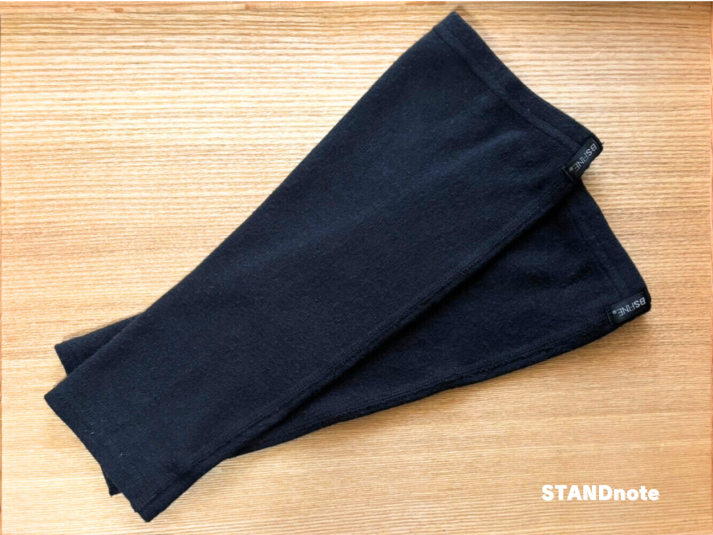 BSファインのレッグウォーマー、ブラック、フリーサイズ