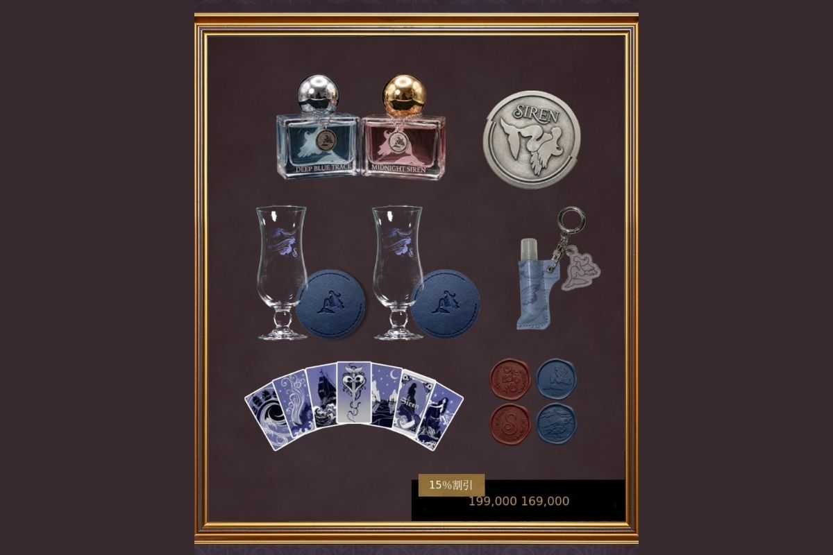 セイレーンのキス公式グッズ全ラインナップ
